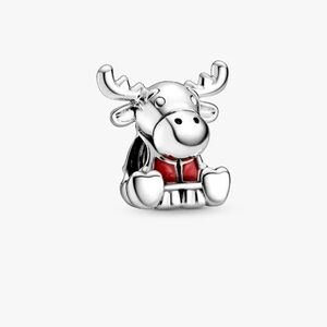 Pandora Canada Moose Maple Leaf Charm